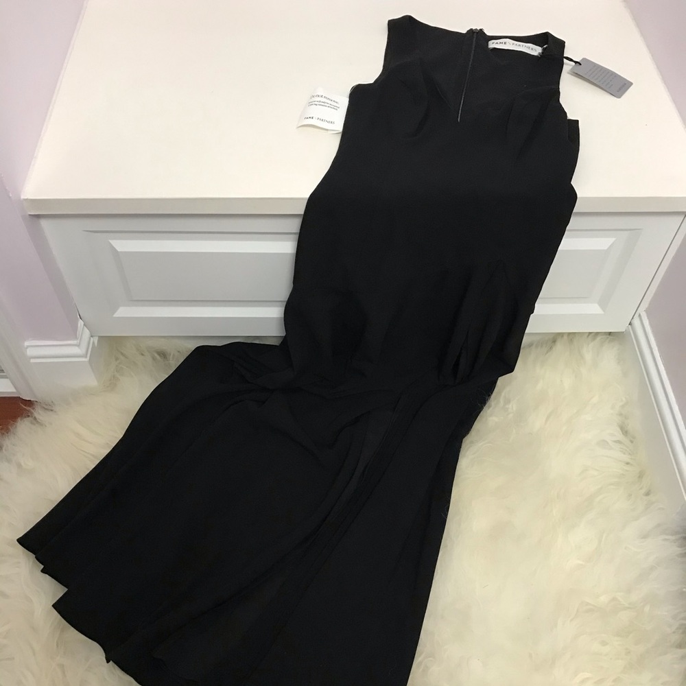 Fame & Partners The Hazel Front Slit Gown 1176 - Picture 2 of 8
